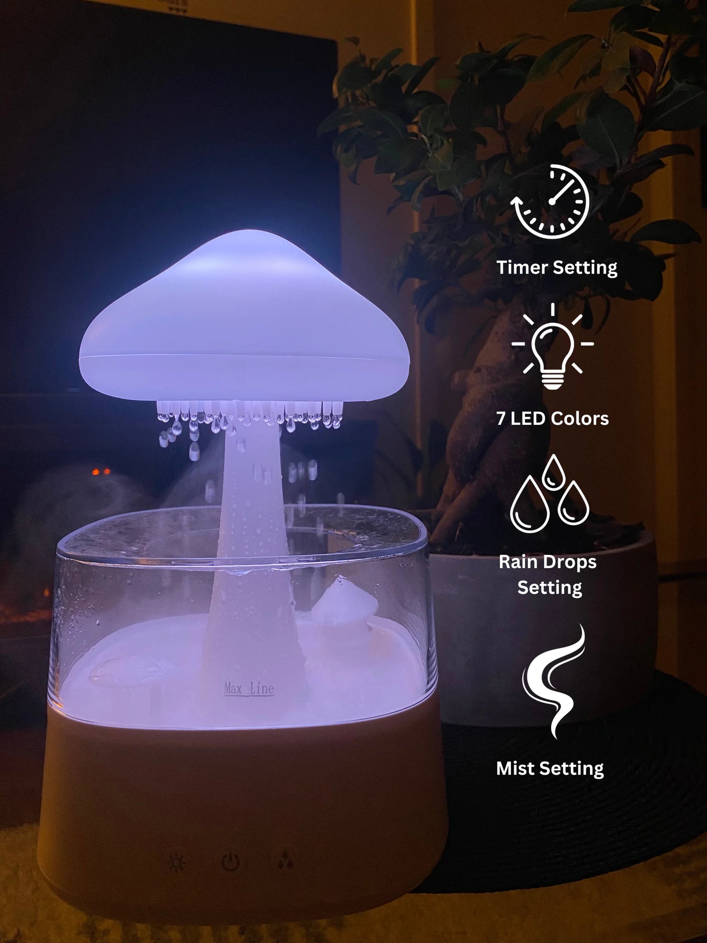 Rainy Mushroom Air Humidifier